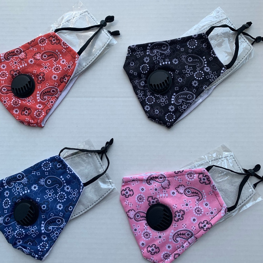 4 Pcs Reusable washable cloth face mask